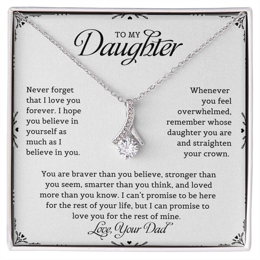 To My Daughter | Alluring Beauty necklace